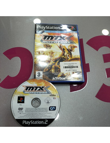 7-7-66986-1-Videojuego PS2 mtx mototrax 