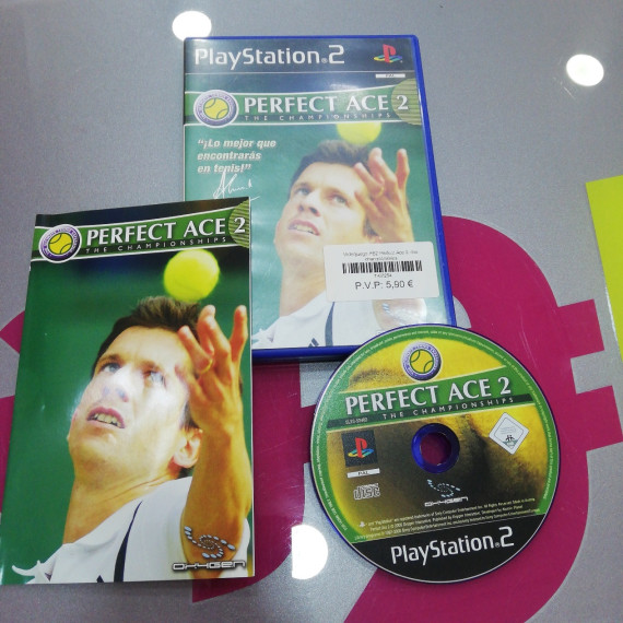 7-7-67254-2-Videojuego PS2 Perfect Ace 2 -the championships