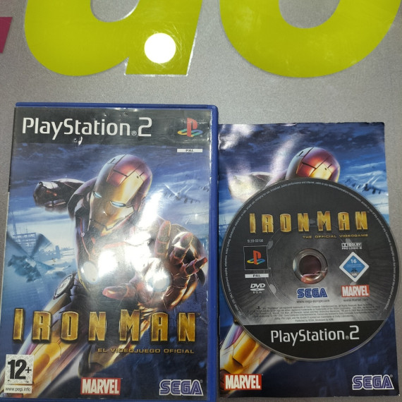 7-7-67890-2-Videojuego PS2 Iron Man