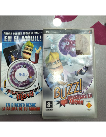 7-7-67891-1-Videojuego PSP Buzz cerebros en accion