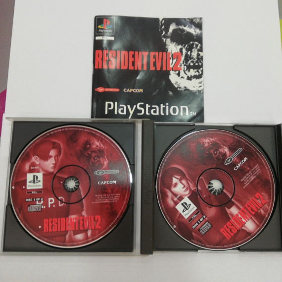 7-7-68132-4-Videojuego PS1 Resident evil 2 (FRANCES)