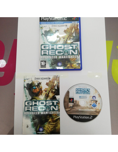 7-7-68149-1-Videojuego PS2 Ghost recon advanced warfighter