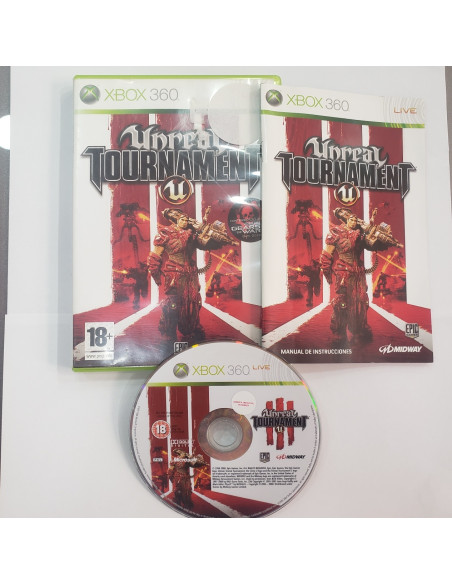 7-7-68774-1-Videojuego Xbox 360 Unrea Tournament