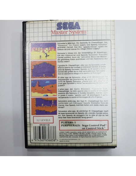 7-7-69504-2-Videojuego Sega Cheese Cat-Astrophe
