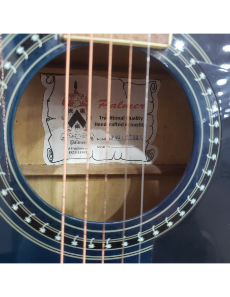 7-7-69559-2-Guitarra Acustica Guitarra Electroacustica Palmer PF 23 CEQ BLS
