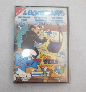 7-7-69640-1-Videojuego SNES LES Schtroumpfs Completo