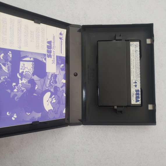 7-7-69640-2-Videojuego SNES LES Schtroumpfs Completo