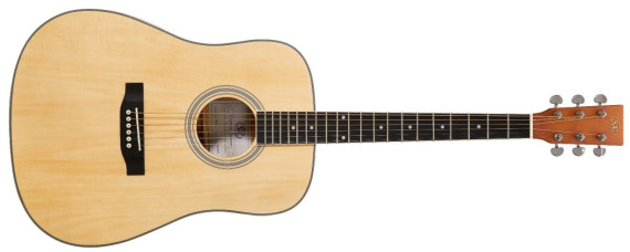 7-7-70403-1-PACK GUITARRA ACÚSTICA SD104K SX