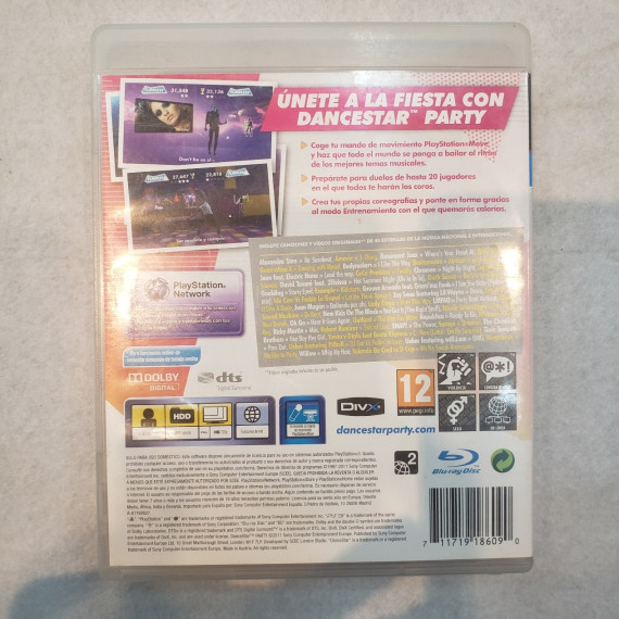 7-7-70801-2-Videojuego PS3 DanceStar Party