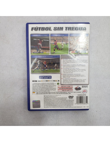 7-7-71160-2-Videojuego PS2 Fifa football 2005 