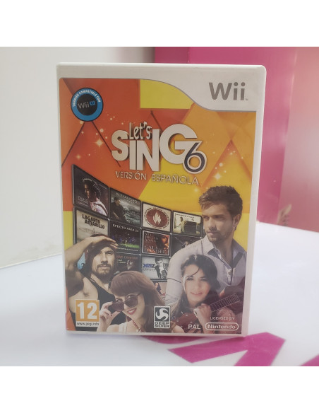7-7-71265-1-Videojuego Lets Somg 6 Version Española Wii