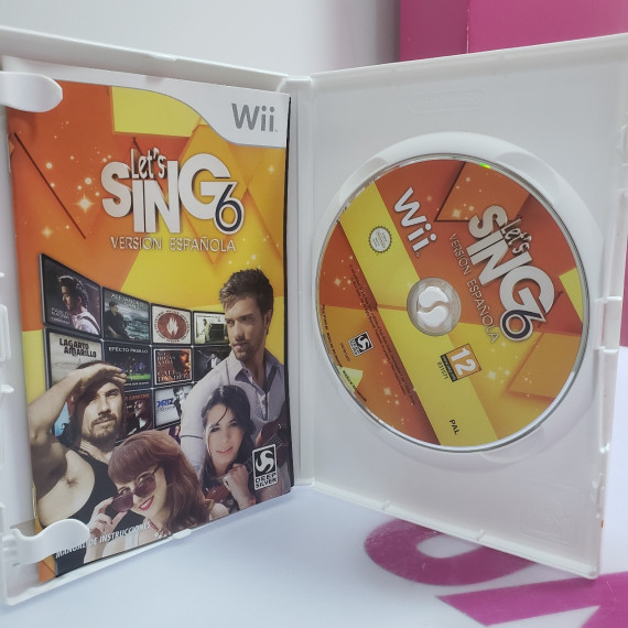 7-7-71265-2-Videojuego Lets Somg 6 Version Española Wii