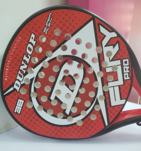7-7-71702-1-Deportes Pala de padel Dunlop Fury Pro Roja (Sin uso) 2