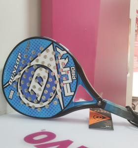 7-7-71703-1-Deportes Pala De Padel Dunlop Fury Pro Azul (Sin Uso)