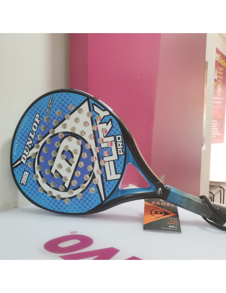 7-7-71703-1-Deportes Pala De Padel Dunlop Fury Pro Azul (Sin Uso)