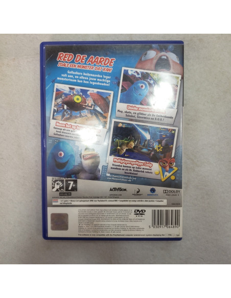 7-7-72302-2-Videojuego PS2 monsters vs aliens ps2