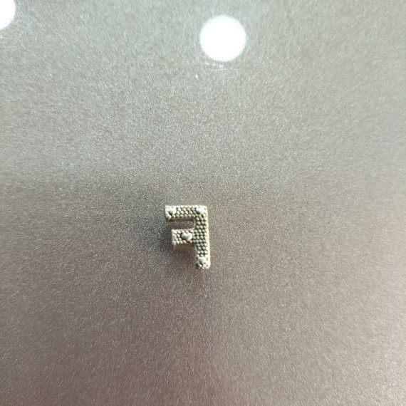 7-7-72834-2-Pulsera Charms Pandora Letra F