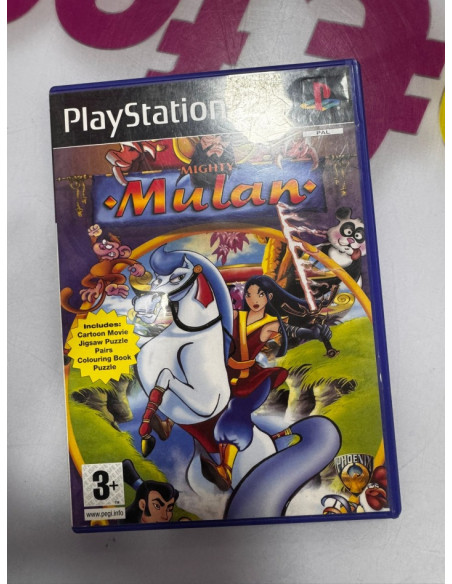 7-7-73453-1-Videojuego PS2 Mulan ps2 