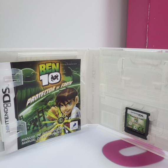 7-7-73672-2-Videojuego Nintendo DS Ben 10 Protector de Earth 