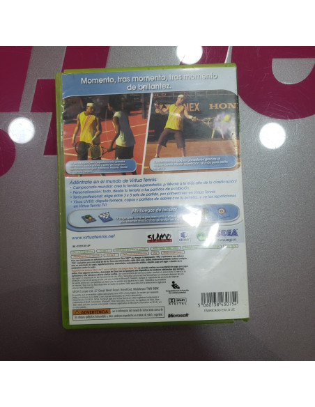 7-7-74000-2-Videojuego Xbox 360 Virtual Tennis 3