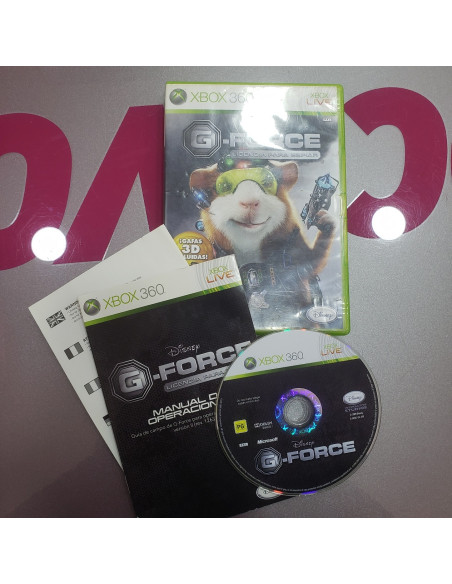 7-7-74005-1-Videojuego Xbox 360 G-Force Licencia Para Espiar