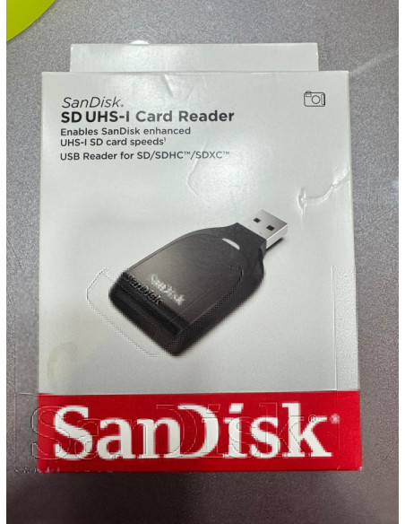 7-7-74348-1-Lector Externo Tarjeta SanDisk Sd Uhsi Car Reader 