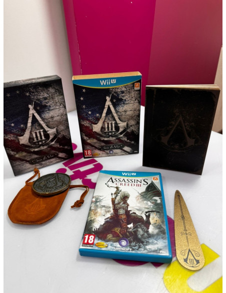 7-7-74532-1-Videojuego Edición Limitada Assassins Creed 3. Join Or Die( Pal España) 