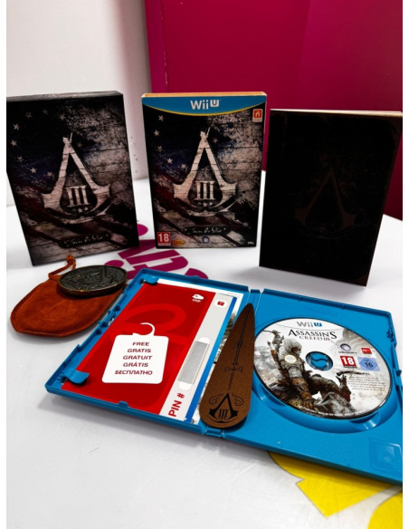 7-7-74532-2-Videojuego Edición Limitada Assassins Creed 3. Join Or Die( Pal España) 