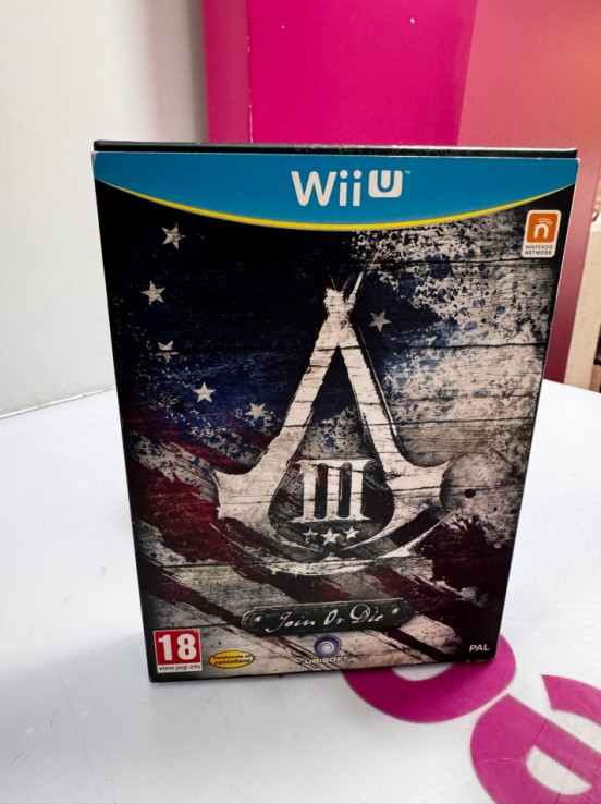 7-7-74532-4-Videojuego Edición Limitada Assassins Creed 3. Join Or Die( Pal España) 
