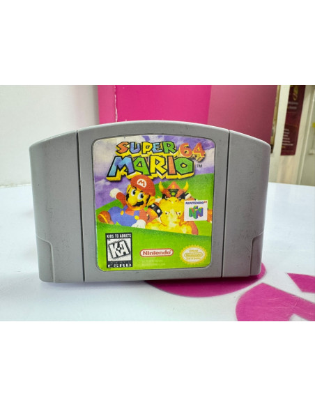 7-7-75159-1-Videojuego Nintendo 64 Super Mario 64