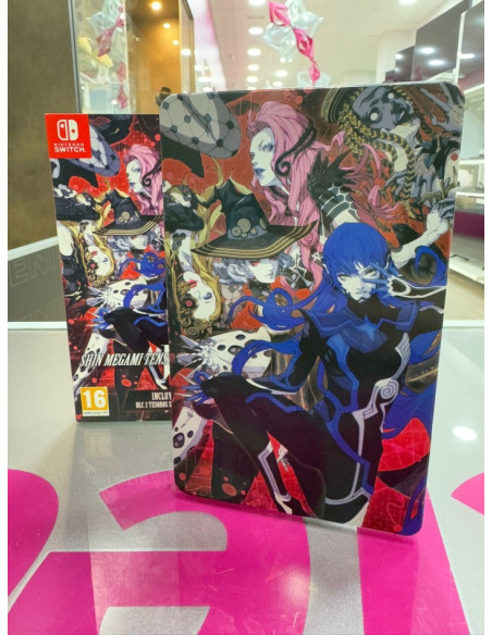 7-7-75430-1-Videojuego Nintendo Switch Shin Megami tensei V con dldc 