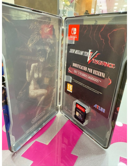 7-7-75430-2-Videojuego Nintendo Switch Shin Megami tensei V con dldc 