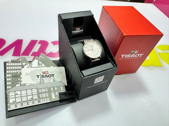 7-7-75702-4-Reloj Alta Gama Señora Tissot Lady T1432101101100 Every Time Sin Uso