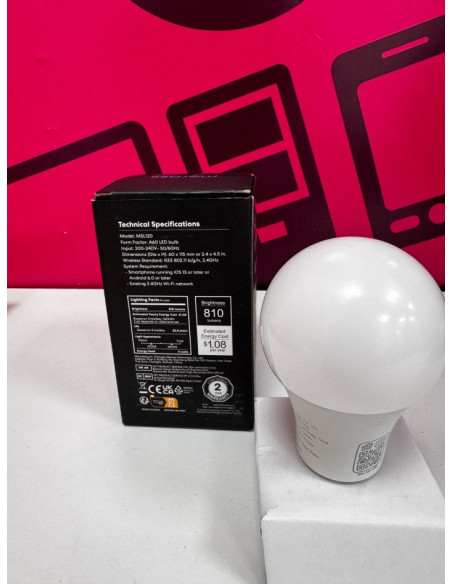 7-7-77158-2-Bombilla Smart Wifi Led Buld With Color 60w