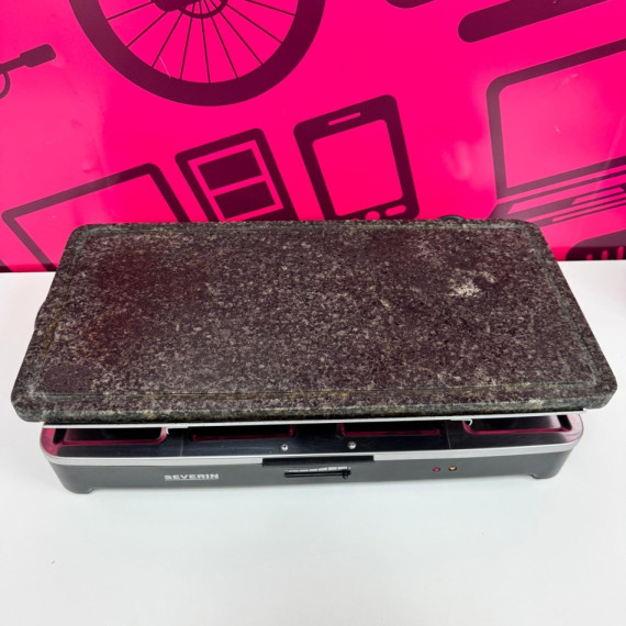 7-7-77568-3-Parrilla Electrica Severin Plancha De Piedra 1500w