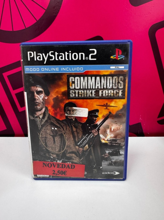 7-7-77926-2-Videojuego PS2 comandos strike force 