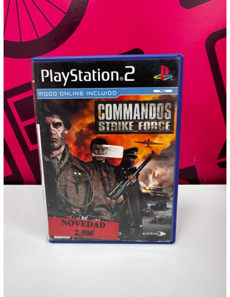 7-7-77926-2-Videojuego PS2 comandos strike force 
