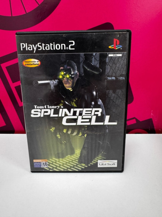 7-7-77931-2-Videojuego PS2 tom clancys splinter cell