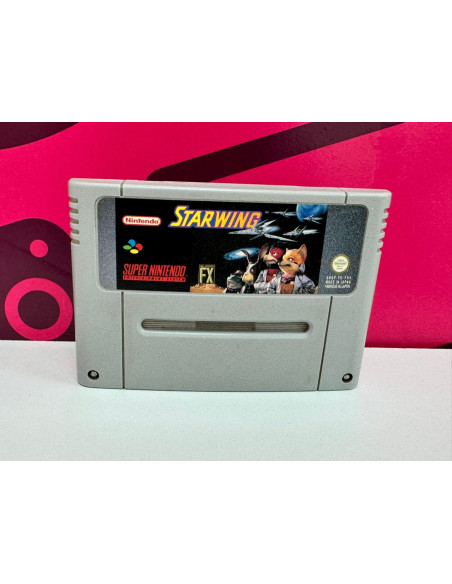 7-7-78379-1-Videojuego Super Nintendo Starwing 