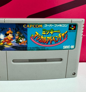 7-7-78380-1-Videojuego Super Nintendo Mickey Mouse The Magical
