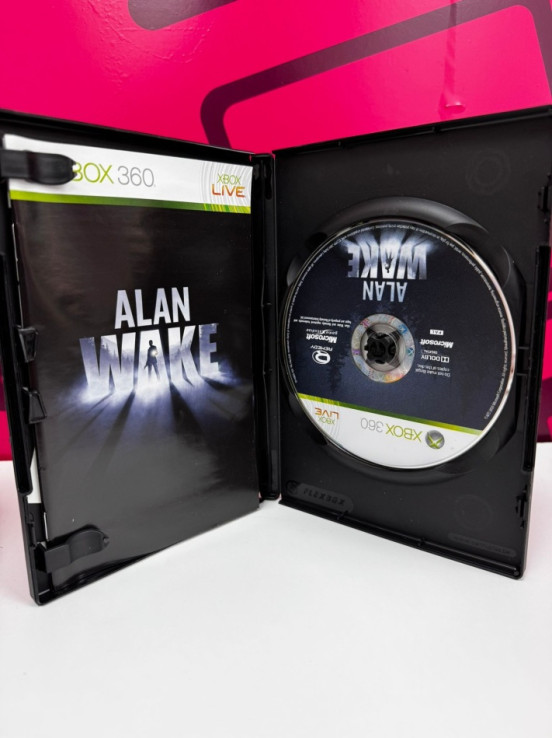 7-7-78479-3-Videojuego Xbox 360 Alan wake edicion colecionista