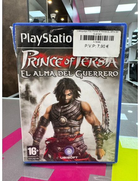 7-7-79080-1-Videojuego PS2 Prince of Persia EL alma del Guerrero