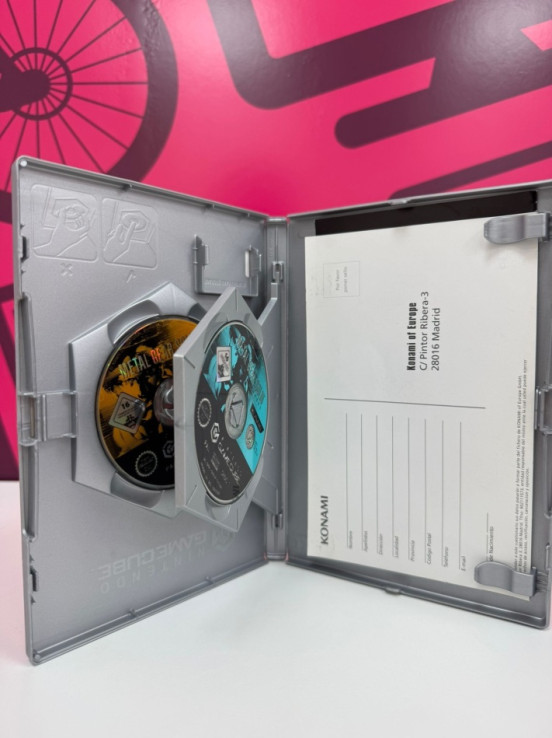 7-7-79516-3-Videojuego GameCube Metal Gear Solid The Twin Snakes 