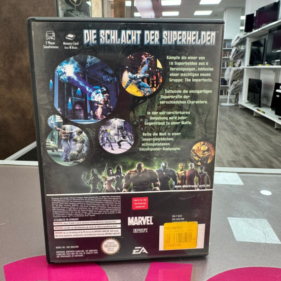 7-7-79586-3-Videojuego GameCube Marvel Nemesis Rise Of the Imperfets