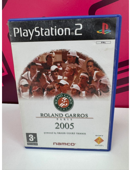 7-7-79619-1-Videojuego PS2 Roland garros paris 2005