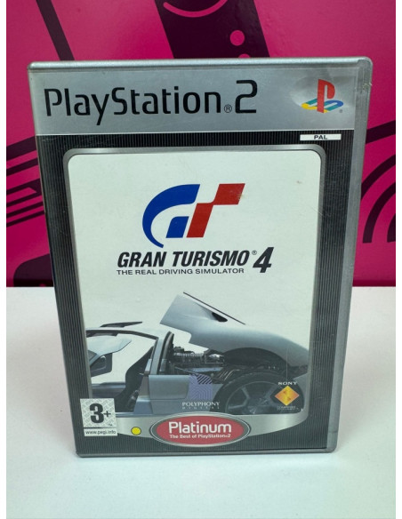 7-7-80002-1-Videojuego PS2 Gran turismo 4 