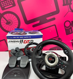 7-7-80038-1-Volante Ps4 JINSHU 2 GTR Multiplatform Racing Wheel 