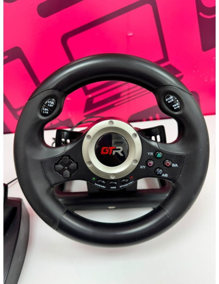7-7-80038-3-Volante Ps4 JINSHU 2 GTR Multiplatform Racing Wheel 