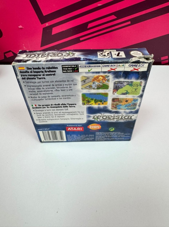 7-7-80119-3-Videojuego Rebelstar GameBoy