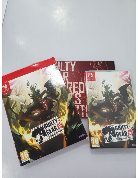 8-8-53542-1-Videojuego Nintendo Switch Guilty Gear 20TH Anniversary Pack